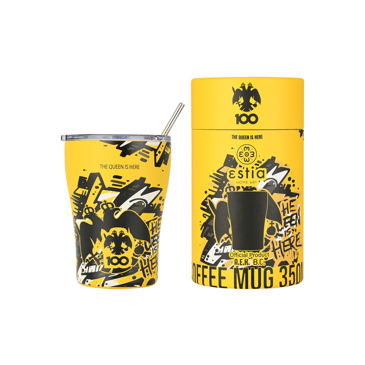 0012974_-coffee-mug-aek-bc-edition-the-queen-is-here-350ml