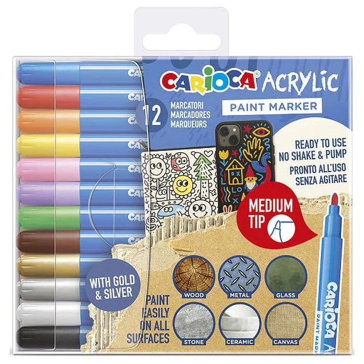 set-akrylikoi-markadoroi-carioca---12-xromata
